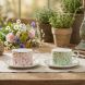 Набір із 2 чашок, 240 мл із блюдцями з порцеляни MEADOW FLOWERS POZZI MILANO M006R0132MFLO