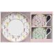 Набір із 2 чашок, 240 мл із блюдцями з порцеляни MEADOW FLOWERS POZZI MILANO M006R0132MFLO