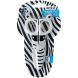Ножницы детские пластиковые, безопасные, 12см Zebra KITE K22-008-02