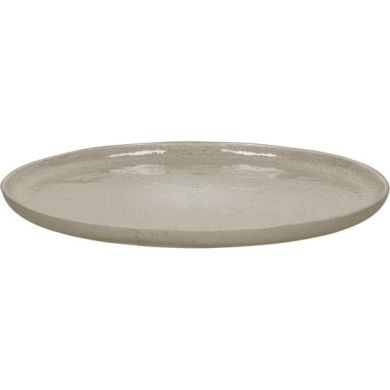 Обідня тарілка, кераміка, 27 см x 1,5 см, колір sea shell POMAX 39770-SHE-50