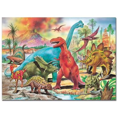 Пазл EDUCA 100 элементов Динозавры 13179