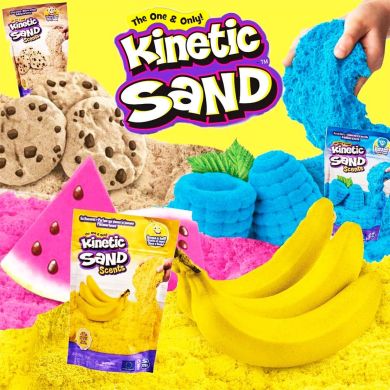 Песок для детского творчества Kinetic Sand с ароматом Арбузный взрыв 71473W