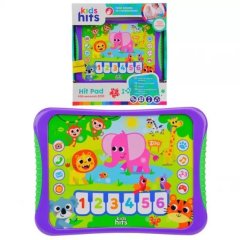 Планшет игрушечный Kids Hits Мой веселый зоо KH01/005, батарь,на укр,обучение,буквы