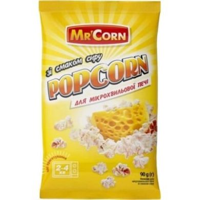 Попкорн Mr'Corn зі смаком сиру для МХП, 90 г Mr'Corn 02MrC03