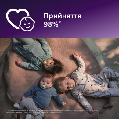 Пустышка Avent Ultra Air, 6-18 месяцев, 2 шт, дизайн для мальчиков SCF087/10
