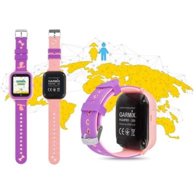 Смарт-часы для детей GARMIX PointPRO-200 4G PINK Розовый 1002335