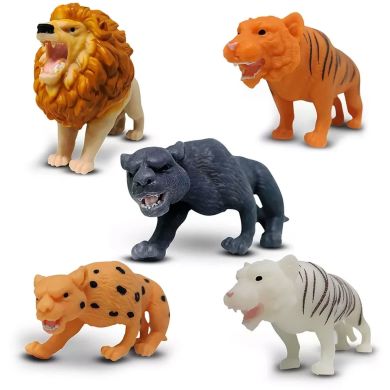 Стретч-іграшка у вигляді тварини ПОВЕЛИТЕЛІ ЛІСУ (в диспл.) #sbabam 8/SC21