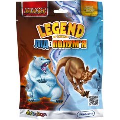 Стретч-игрушка в виде животного серии LEGEND OF ANIMALS МАКСИ &ndash; ЛЁД И ПЛУМ (в диспл.) 60/CN25