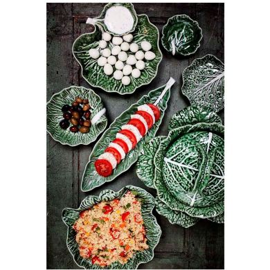 Тарелка - подставка Cabbage зеленый, Bordallo Pinheiro 65000438