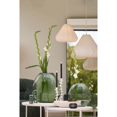 Ваза 33x13x33,5 см SANTINO скло прозоре зелене Light&Living 5774081