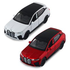 Автомодель BMW iX (красный, белый) 250380W