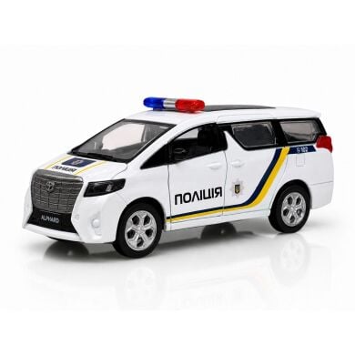 Автомодель TOYOTA ALPHARD ПОЛІЦІЯ KM260417P