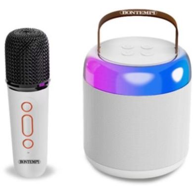 Беспроводная колонка с микрофоном и подсветкой RGB BONTEMPI 490210