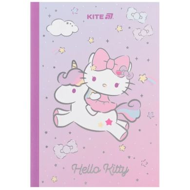 Блокнот м'яка обкладинка А5, 40 аркушів, клітинка, Hello Kitty-1 HK24-091-1