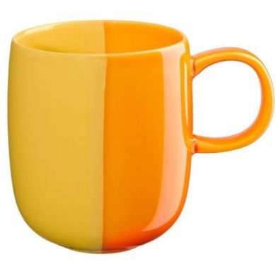 Чашка, Апельсиновая полоса, ASA Selection, д. 9 см, в. 10,5 см 0,4 л 16074286