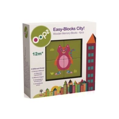 Деревянные блоки OOPS Easy Blocks! City 16009.20