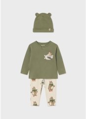 Детский набор одежды из 3 предметов Mayoral 74 Зеленый 2639