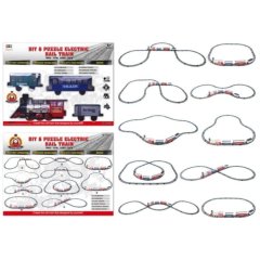 Игрушка поезд Yizhi гоночный с подсветкой, музыкой и дымом 233