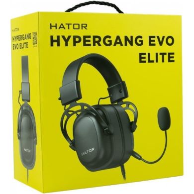 Ігрова гарнітура HATOR Hypergang EVO Elite HTA-830 Black