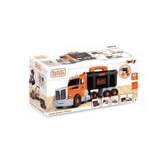 Игровой набор Блэк+Деккер. Грузовик с шуруповертом и аксесс. SMOBY TOYS 7600360941