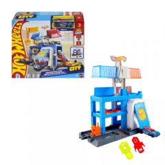 Игровой набор Полицейская башня в городе Hot Wheels JHL74