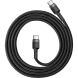 Кабель Baseus Type-C PD2.0 60W20V 3A 1mCATKLF-GG1 серо-чер