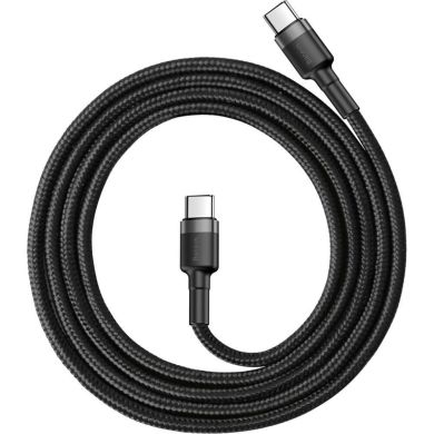 Кабель Baseus Type-C PD2.0 60W20V 3A 1mCATKLF-GG1 серо-чер