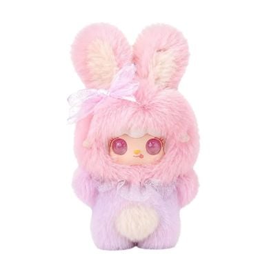 Коллекционная мягкая игрушка с кольцом 10/10 TOYS YOOKI. ОЧАРОВНЫЕ КРОЛИКИ (Hopping Bunny) V13 2025-9-15