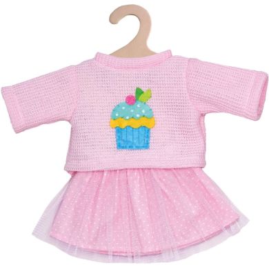 Комплект свитер+спідница Cupcake, на игрушку высотой 35-45 см Heless 2050