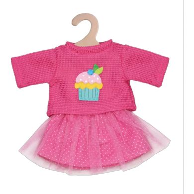 Комплект свитер+спідница Cupcake, на игрушку высотой 35-45 см Heless 2050