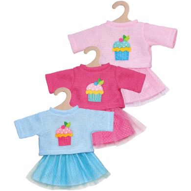 Комплект свитер+спідница Cupcake, на игрушку высотой 35-45 см Heless 2050