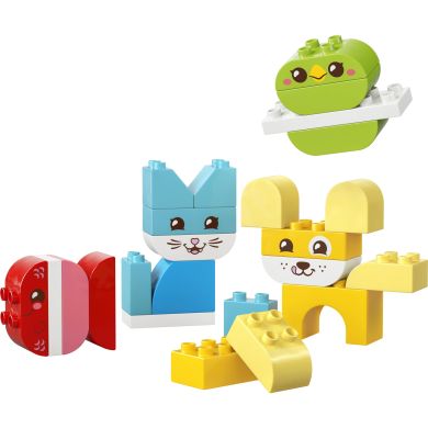 Конструктор LEGO DUPLO My First Чарівні творчі домашні улюбленці 3 в 1 10477