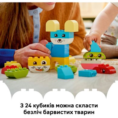 Конструктор LEGO DUPLO My First Чарівні творчі домашні улюбленці 3 в 1 10477