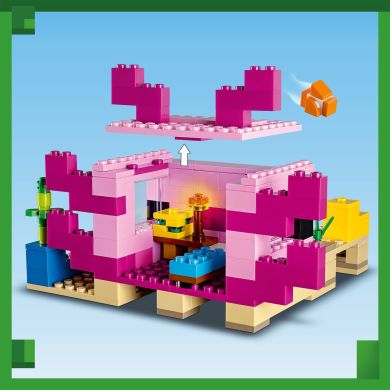 Конструктор LEGO Minecraft Дім-Аксолотль 242 деталей 21247