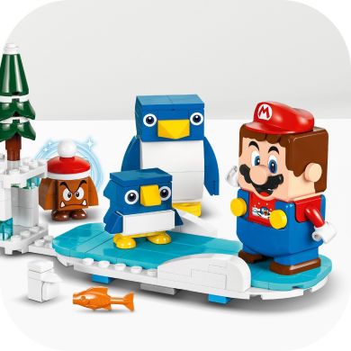 Конструктор Снігова пригода родини penguin. Додатковий набір LEGO Super Mario 71430