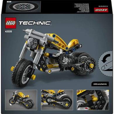 Конструктор Желтый мотоцикл LEGO TECHNIC 42225