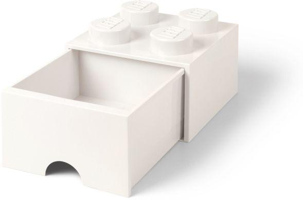 Система зберігання LEGO Brick Drawer 4, біла 40051735