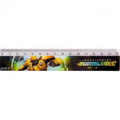 Лінійка пластикова Kite Transformers BumbleBee Movie 15 см TF19-090
