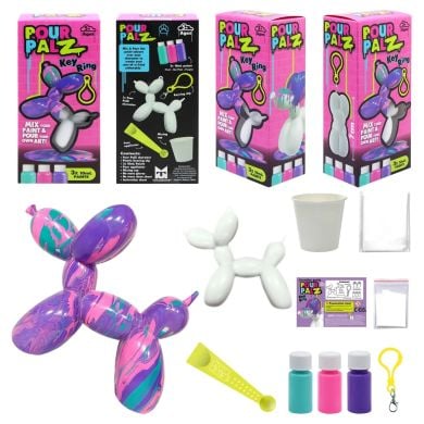 Набір для творчості Флюїд Арт Брелок Balloon Dog Pour Palz GS-G18194