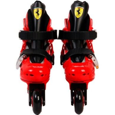 Набор Ferrari ролики, шлем и защита красные р. 29-32 FK7-1