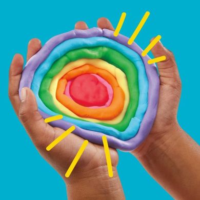 Набір маси для ліплення Райдужні сюрпризи 50 баночок Play-Doh G1761