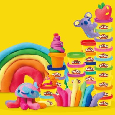 Набір маси для ліплення Райдужні сюрпризи 50 баночок Play-Doh G1761