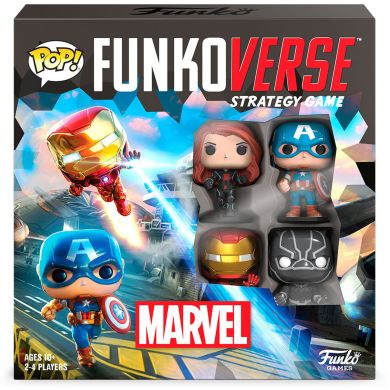 Настольная стратегическая игра POP! Funko Pop VERSE серии Marvel (4 фигурки) 46067
