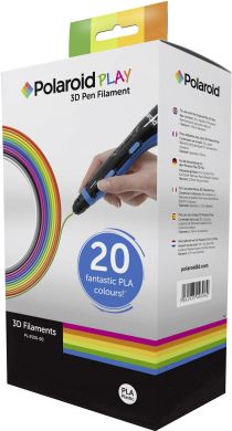 Нитки Polaroid PLA для 3D ручки Play і Fast Play 1.75мм 20x5м 20 кольорів PL-2500-00
