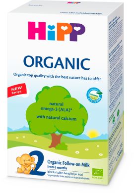 Органічна Суха молочна суміш HiPP Organic 2 для подальшого годування 300 г 2048 9062300129714