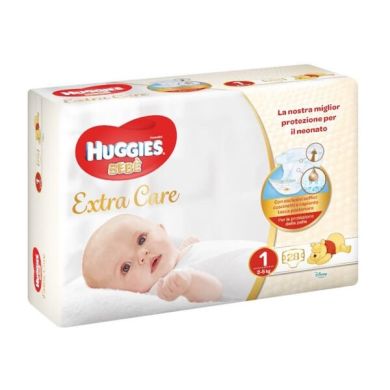 Підгузки дитячі Huggies Elite Soft 1, 3-5кг 28 шт 2591571 5029053550305, 28