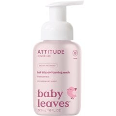 Пена для душа детская 2-в-1 без аромата 295мл Super leaves, Attitude 626232466355