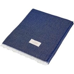 Плед SHEFFIELD XL, DENIM Biancoperla Синий