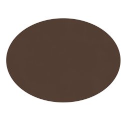 Плейсмат для сервировки TOGO овал, 33x45 см, коричневый ZICZAC ZZ0436BROWN
