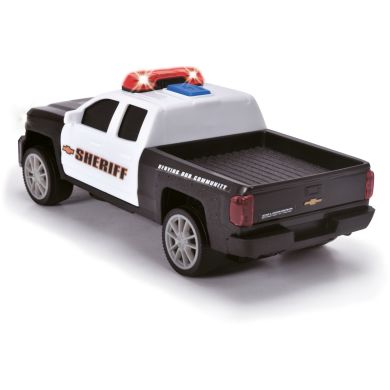 Поліцейський автомобіль Чеві Сильверадо зі звуковими і світловими ефектами, 15 см, 3+ DICKIE TOYS 3712021
